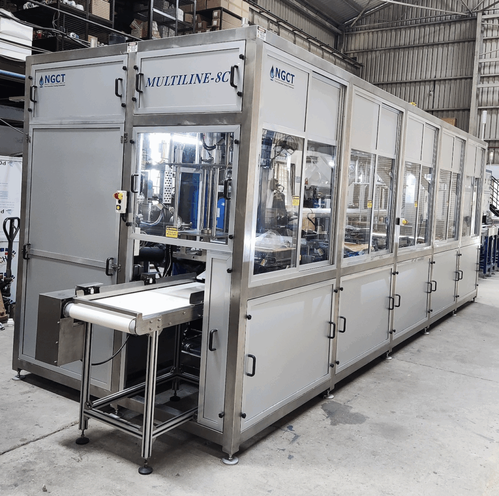 NGCT's Aqueous Cleaning machine, MultiLine model